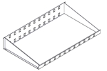 Wanne 150/50 mm für Sparepart Trolley