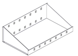 Wanne 300/100 mm für Sparepart Trolley